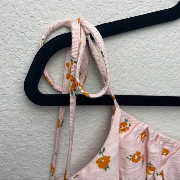 FOREVER 21 Floral Crop Top - Pink‎ - Picture 4 of 7